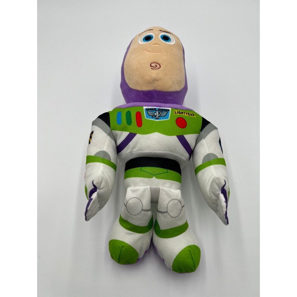 Disney Pixar Toy Story Buzz Lightyear Plush Soft Stuffed Figure Space Ranger 15"
